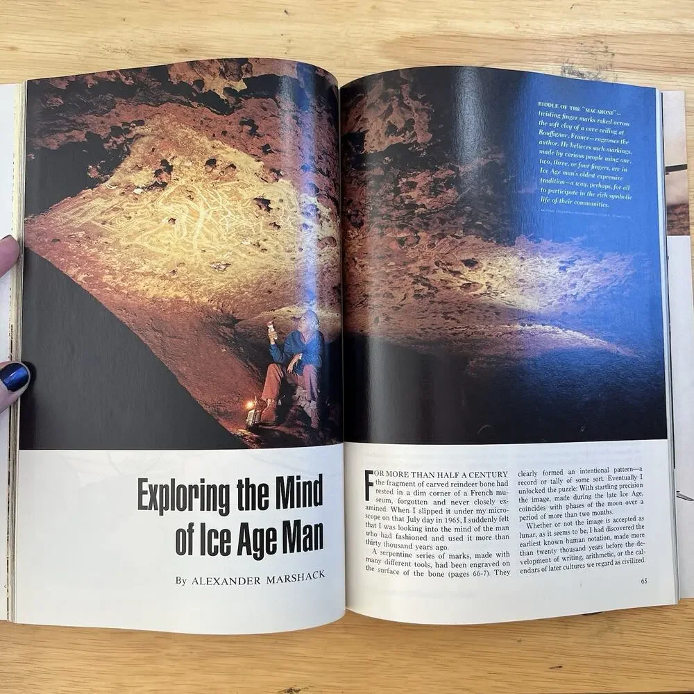 National Geographic January 1975 Magazine Iran Monitor Ice Age Man Martinique